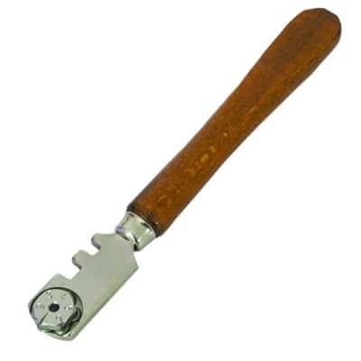 Cortavidrios Silberschnitt Mango Madera 6 rulinas