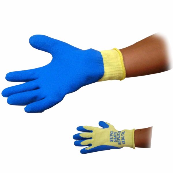 Guante Protección Kevlar-Latex Rugoso