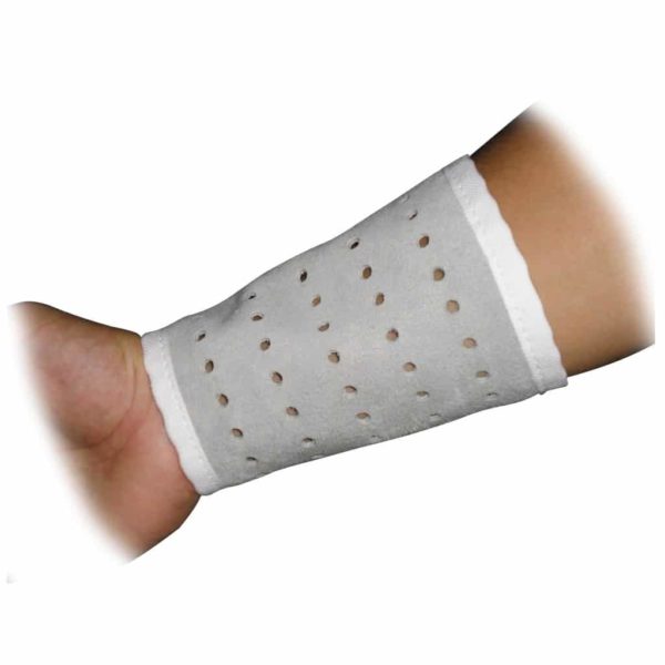 Muñequera de cuero Perforada