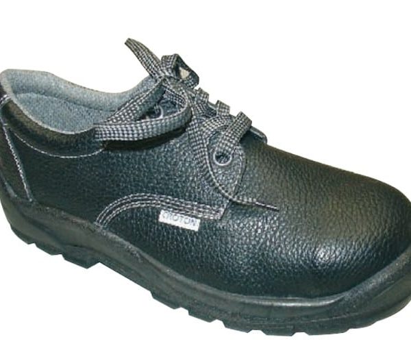 Zapato de seguridad en piel y punta de acero