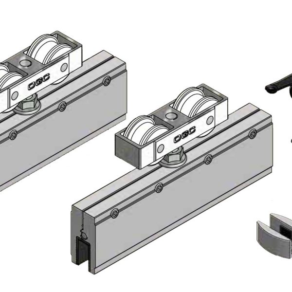 Juego Accesorios Corredera E-125 para 125 kg