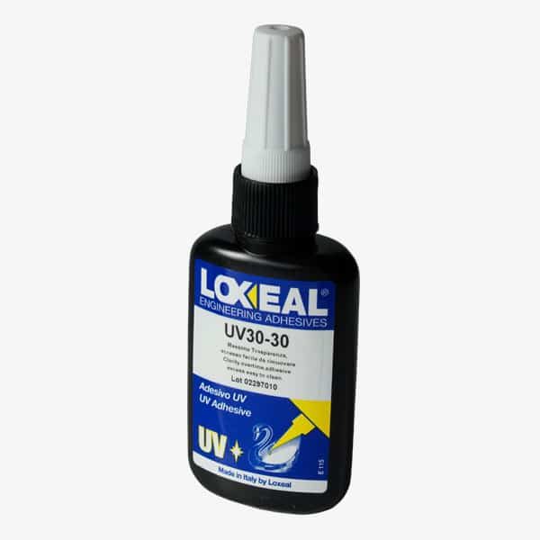 pegamento UV vidrio laminado LOXEAL 30/30