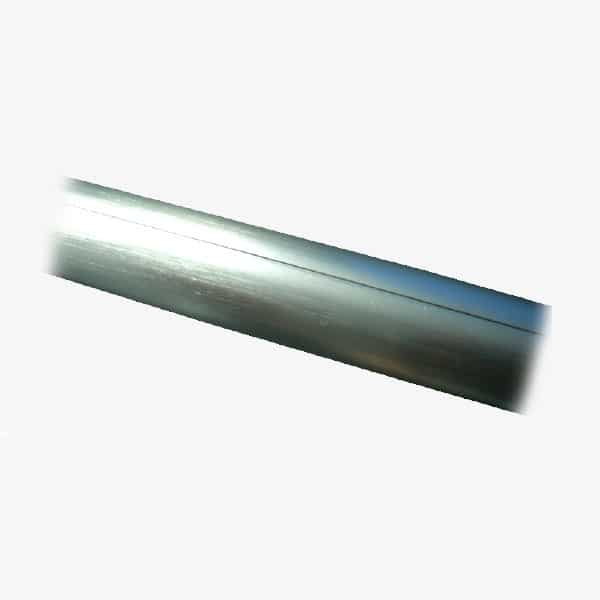 Perfil de aluminio media caña