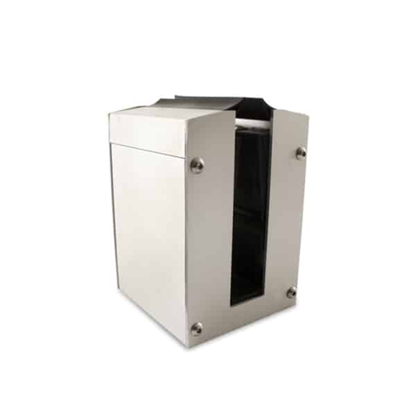 soporte suelo para vidrio